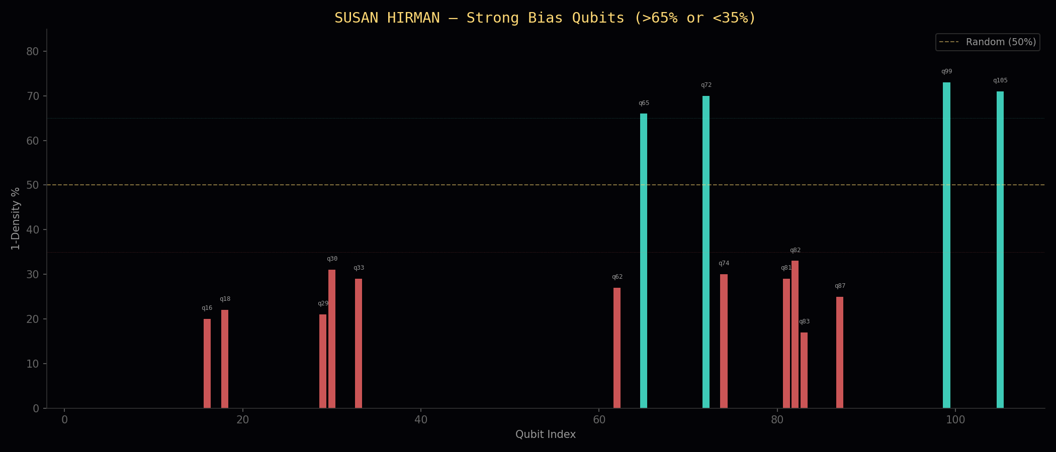 Susan Hirman strong bias qubits